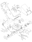 Part Location Diagram of 787-01299A-0637 MTD Plate-adjust Lh